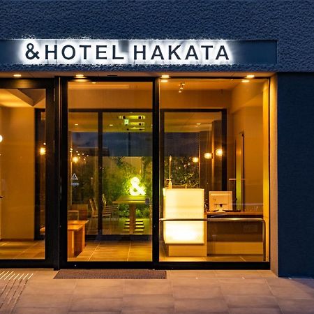 &Hotel Hakata Фукуока Экстерьер фото